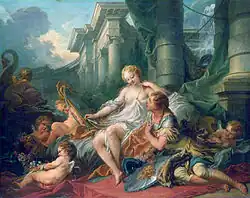 Rinaldo and Armida, 1734 (Reception piece), Louvre