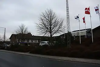 Hotel Pejsegården; Built 1969-1971 and expanded multiple times.