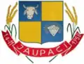 Coat of arms of Jaupaci