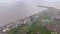 Aerial view of Brean.