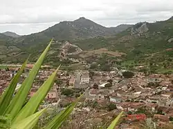 Aerial view of Brejo da Madre de Deus