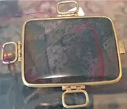 Bloodstone amulet worn by Brigham Young