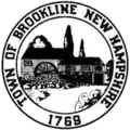 Official seal of Brookline, New Hampshire