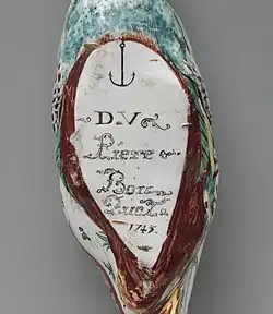 Factory mark from 1745