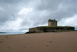 Broughty Ferry Beach with Broughty Castle