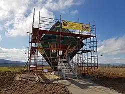 Octahedron under construction in Austria