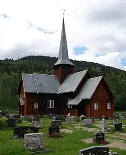 View of the village church