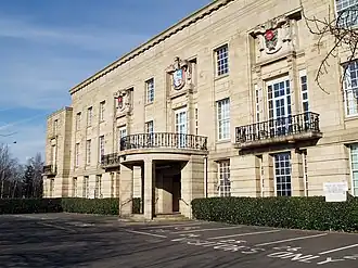 Bury Town Hall, Knowsley Road