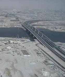 Business Bay crossing bridge