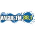 Vague FM logo used until 2019.