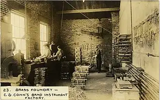 Brass foundry