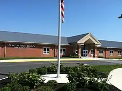 Clayton High School in September 2012