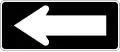 RO-1aL One-way street (leftwards)