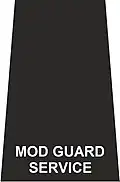 Epaulette denoting 'MOD Guard Service'