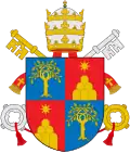 Alexander VII's coat of arms