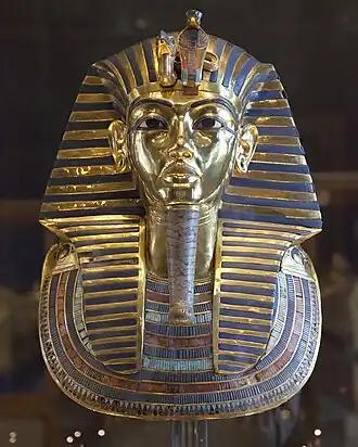 Tutankhamun's burial mask is one of the major attractions of the Egyptian Museum of Cairo.