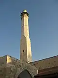 The mosque's minaret