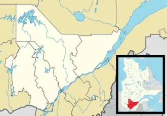 Repentigny is located in Central Quebec