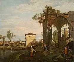 Ruins with Figures