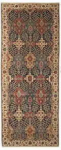 "Cartouche and Tree" Carpet. Khorasan,  1700