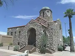 The Casa Grande Stone Church (now known as Heritage Hall)
