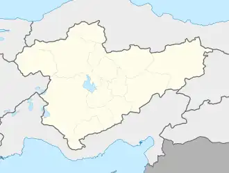 Şefaatli is located in Turkey Central Anatolia