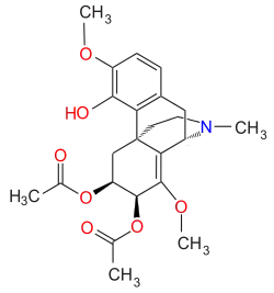 Chemical structure of cephakicine.