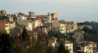 The village of Cesano