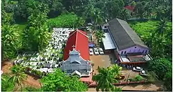 Aerial view of St. Paul's Marthoma Church