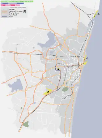 Choolaimedu is located in Chennai