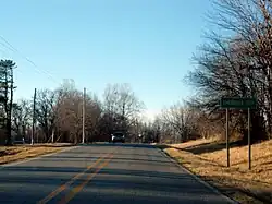 Cherokee City southern limits, February 2013