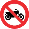 RPO-9 No motorcycles