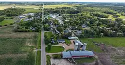 County Y runs through town