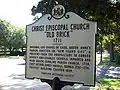 Christ Church Guilford Historic Marker, September 2009
