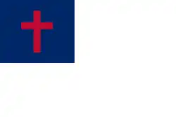 Christian flag adopted by several Protestant denominations