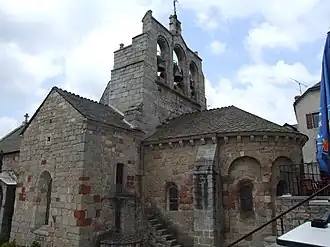 The church of Saint-Alban-sur-Limagnole