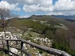 View from Alburni mounts