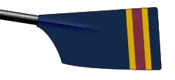 Image showing the rowing club's blade colours