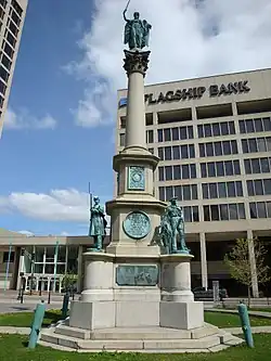 Soldiers' Monument (1871–1874), Worcester, Massachusetts.