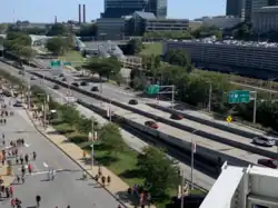 East Shoreway from Huntington Bank Field