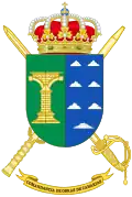 Coat of Arms of the Fifth Construction Command "Canarias" (COBRA-5) Infrastructures Directorate
