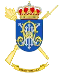 Coat of Arms of the Discontinuous Services Unit "Melilla" (USBAD)