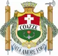 Coat of arms of Coazze