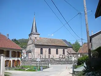 The church in Coinches