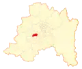 Location of the Peñaflor commune in the Santiago Metropolitan Region