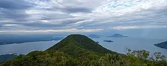 View of Gulf of Fonseca from Conchagua (volcano)