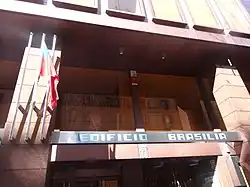 Building hosting the consulate-general in Barcelona