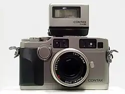 Contax G2, Planar 45&nbsp;mm, and TLA200 flash