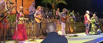 Utley Performing With The Coral Reefer Band, June 2009