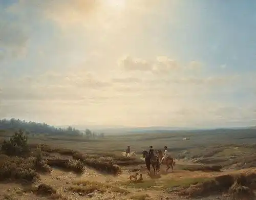 Riders in a Wide Landscape